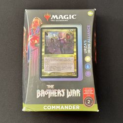 Magic The Gathering Brothers War Commander Deck - Urza’s Iron Alliance Sealed