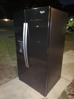 Newer Style 36" Whirlpool Refrigerator