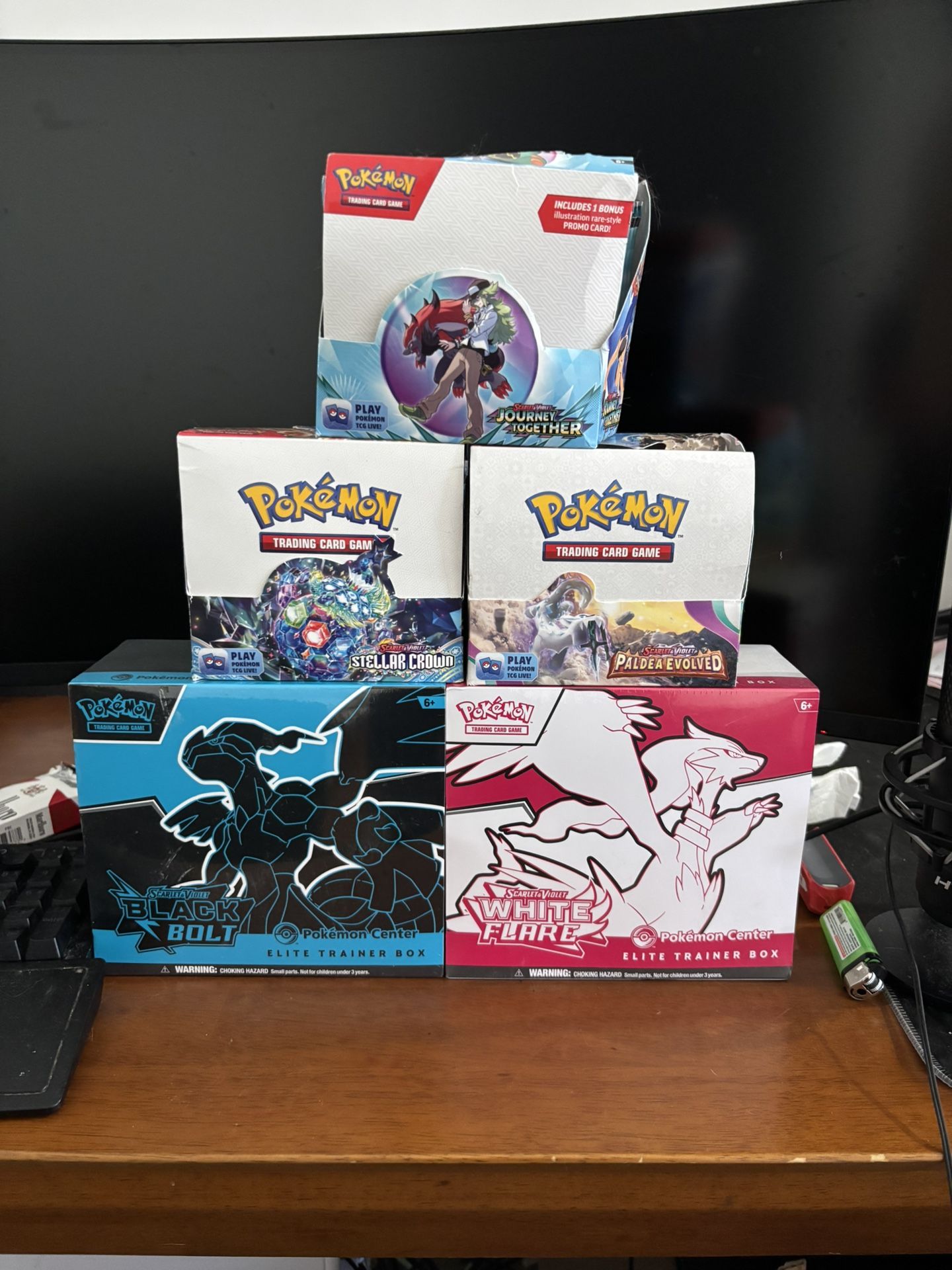 Pokemon Cards, Packs, and ETB’s