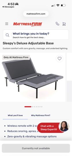 Adjustable mattress base