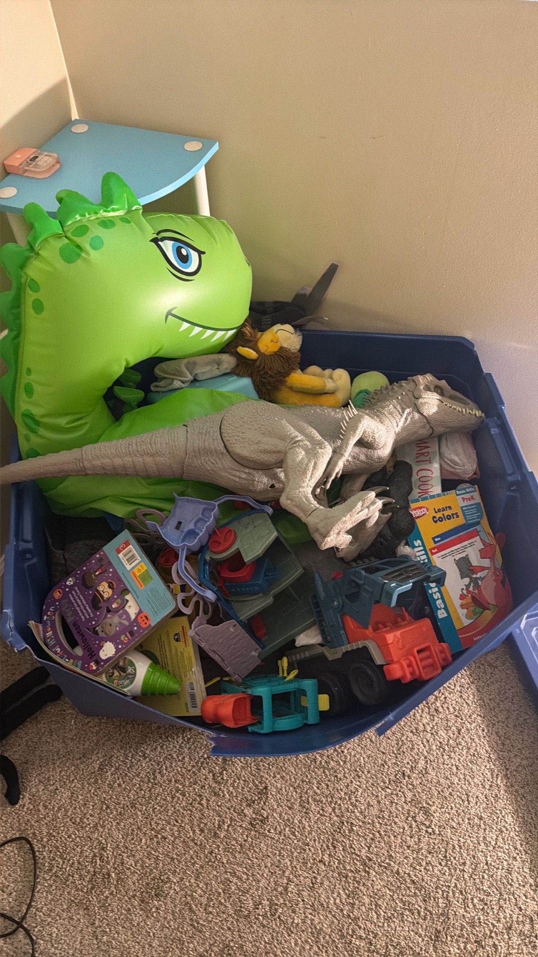 MOVING SALE Huge toys/books tote