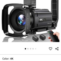 4k Digital Camcorder