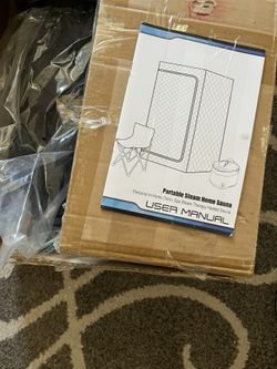Portable Home Steam, Sauna, Can Help Lose Weight, Relaxation And Detoxification New In Box