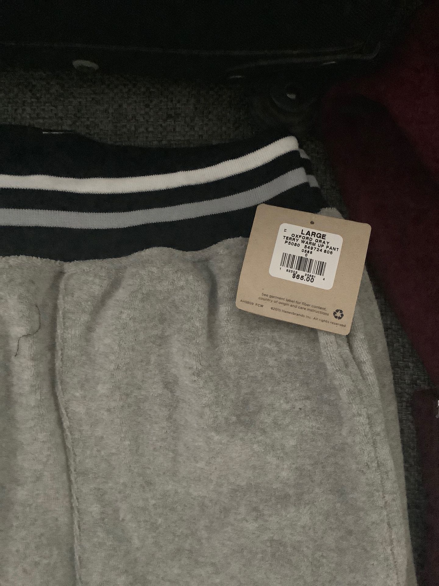 Large champion sweatz and XXL maroon polo sweater BRAND NEW
