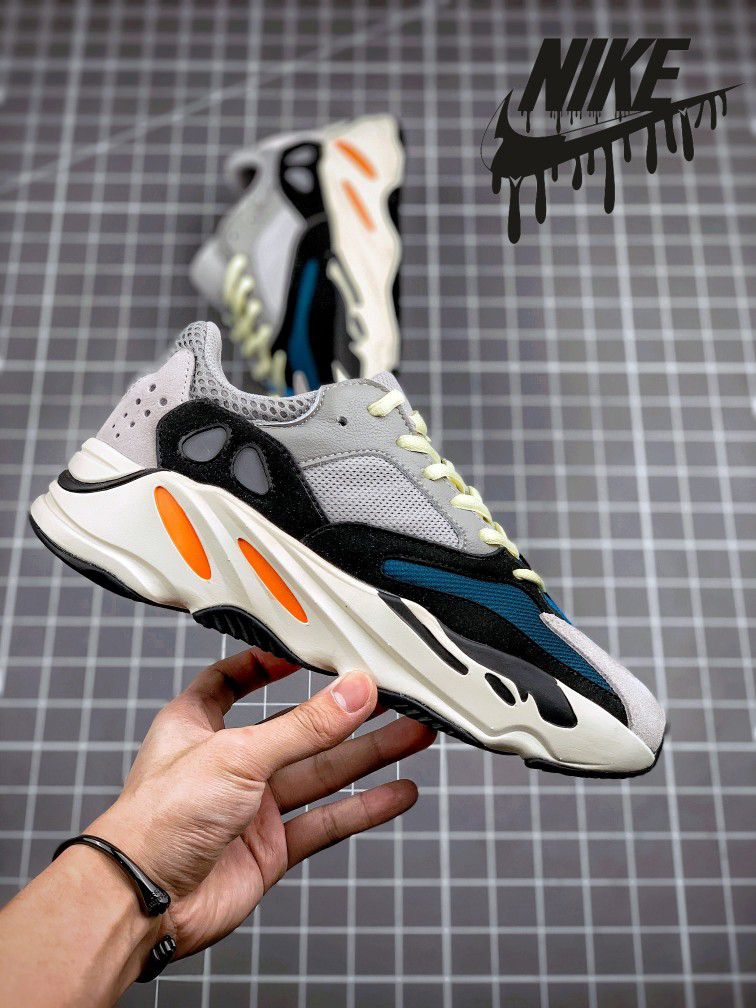 Adidas Yeezy Boost 700 Wave Runner Solid Grey Size 4 to 13