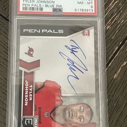 Panini Donruss Elite Tyler Johnson AUTO Rookie O.B.O