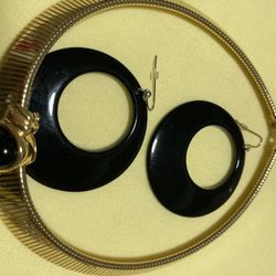 Necklace And Earrings 