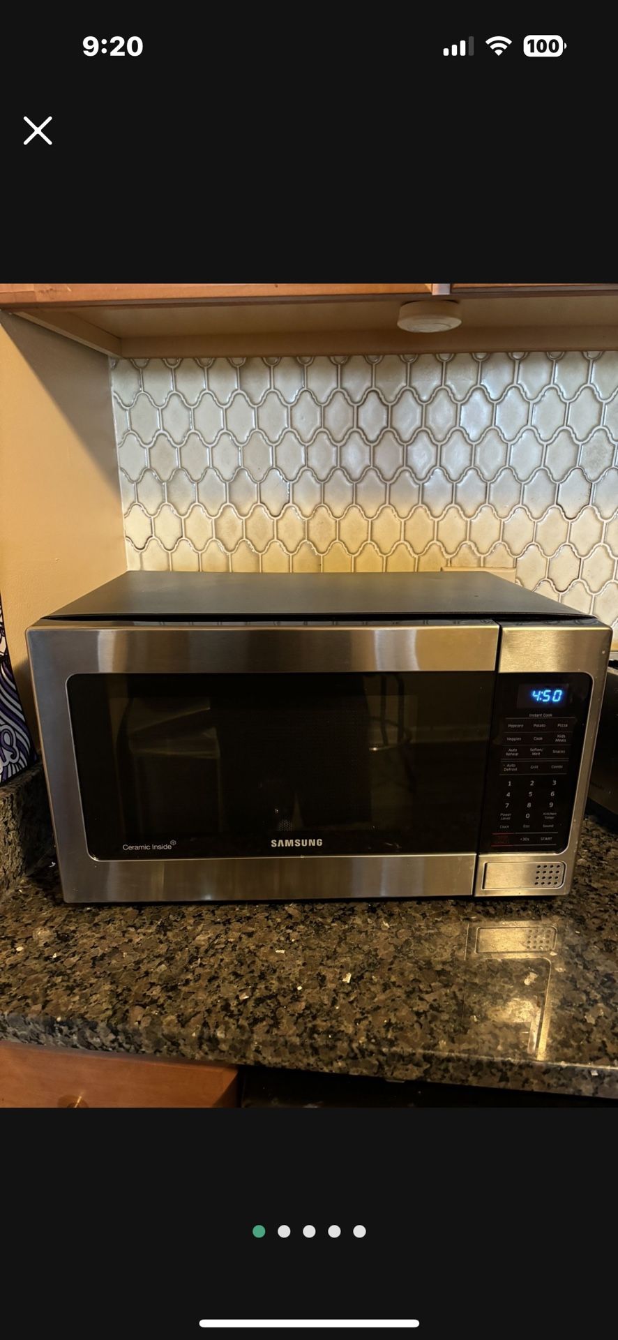 Samsung microwave