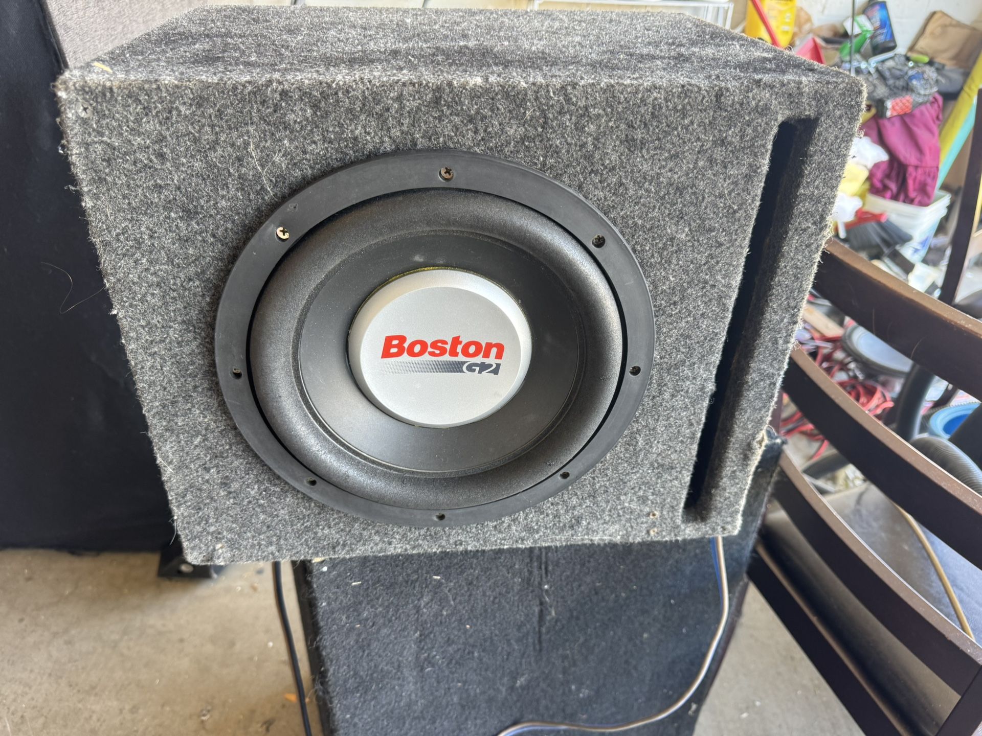 10” Boston Sub Subwoofer Bajo