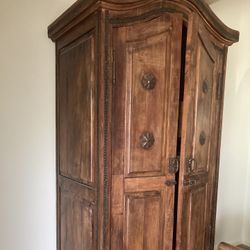 Armoire Mesquite With 2 Drawers 