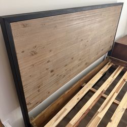 Queen Bed Set and Mattress 