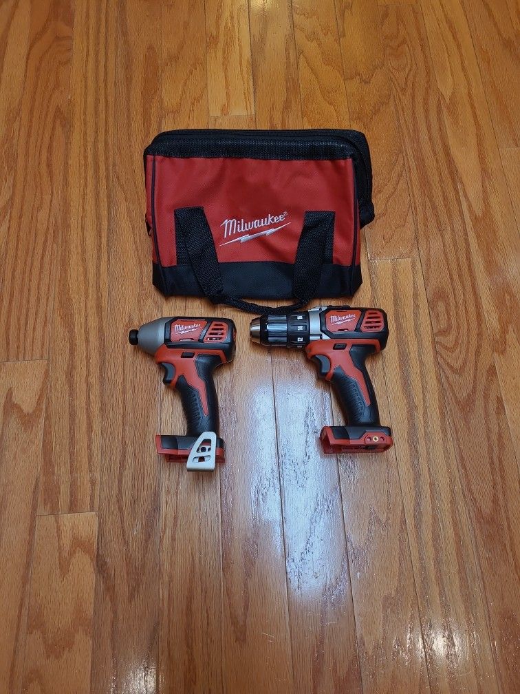 Milwaukee M18 1/4 Hex impact Driver, 1/2" Drill