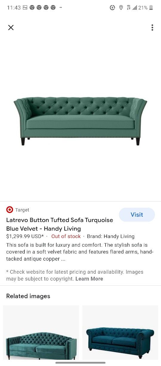 Tufted Sofa