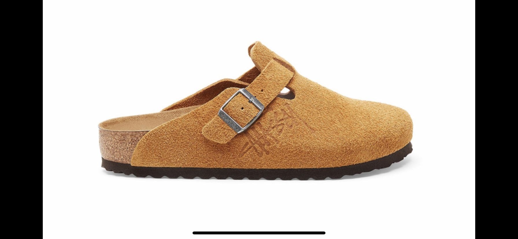 Stussy Birkenstock Caramel Sz 42,41