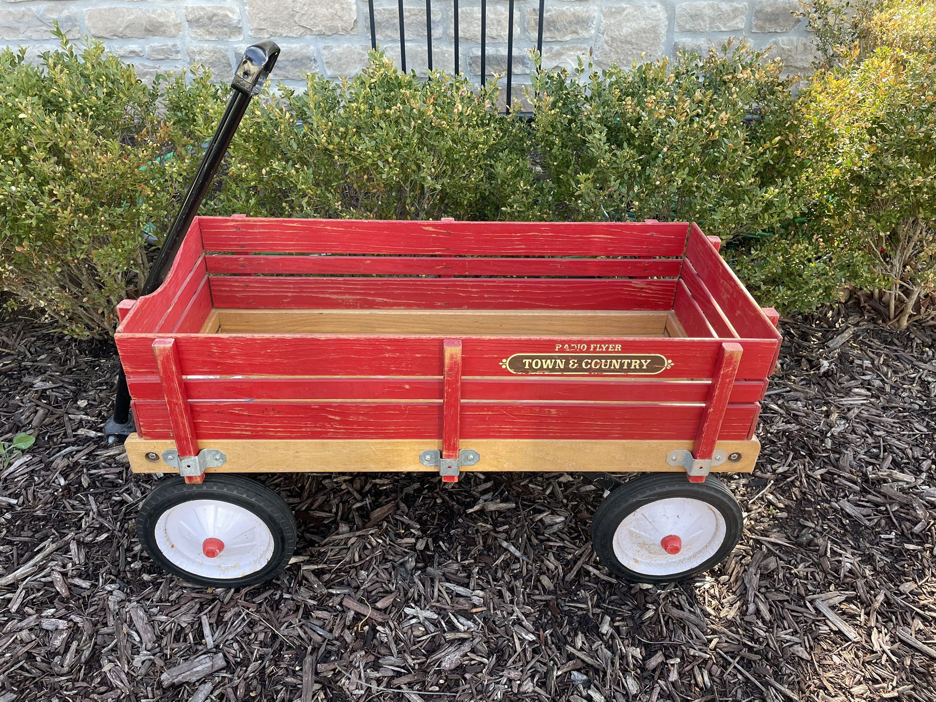 Radio Flyer Town And Country Wood Wagon