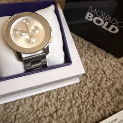 Men’s Movado Silver Watch