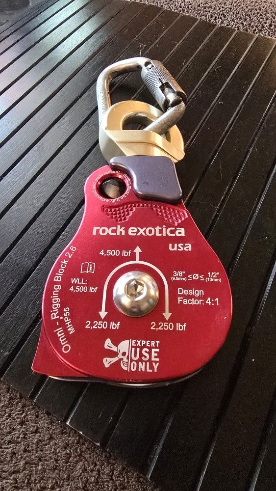 Rigging Block. Rock Exotica