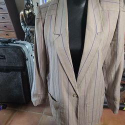 Linen Condor Boyfriend Jacket