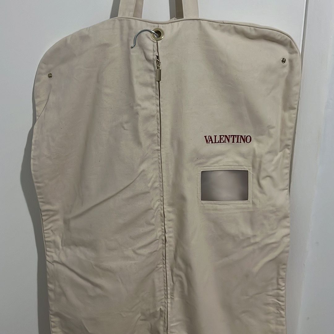 Valentino Canvas Garment Bag 
