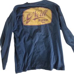 Men’s surf o’neill long sleeve cotton tee shirt Sz Large
