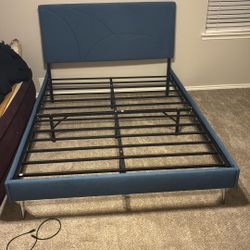 Queen Bed Frame And Head Board 