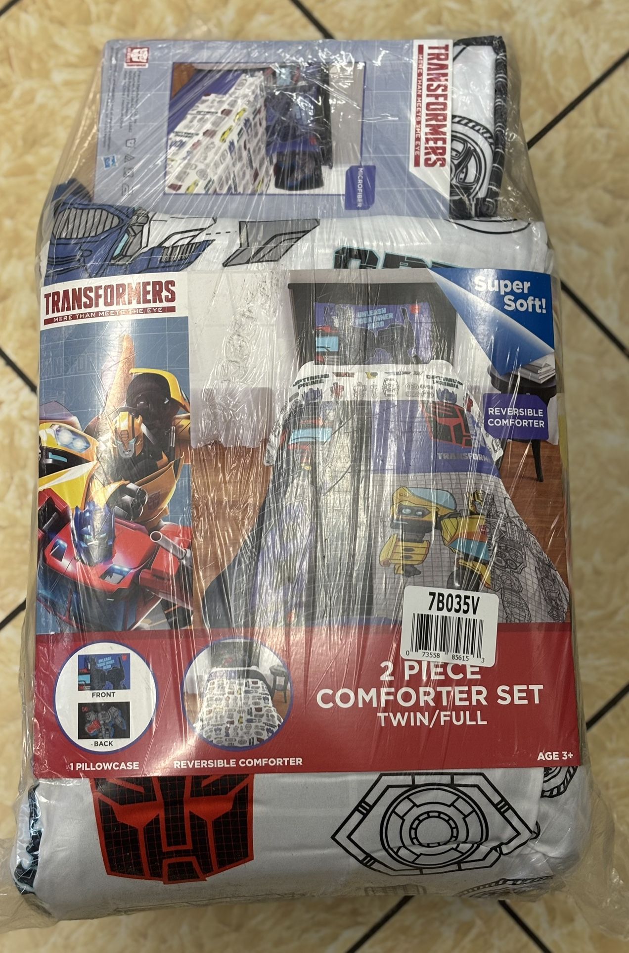 Transformers Piece Full Sized Comforter Set