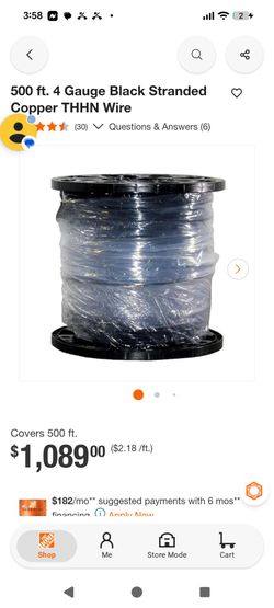 4 thhn  copper wire
