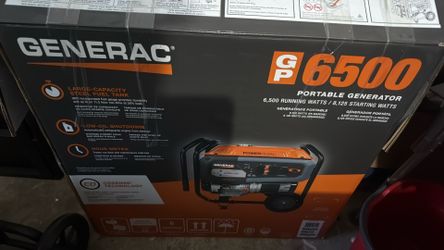 Generac Generator 6500