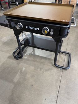 CUISINART OUTDOORS 28 in. 2-Burner Propane/Gas Griddle- Black