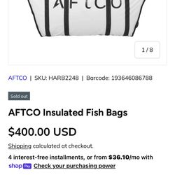 Aftco Harvest Insulated Bag 22”x48” New In Box 