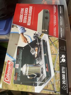 Coleman Stove Never Opened 