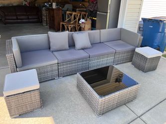 Outdoor patio set