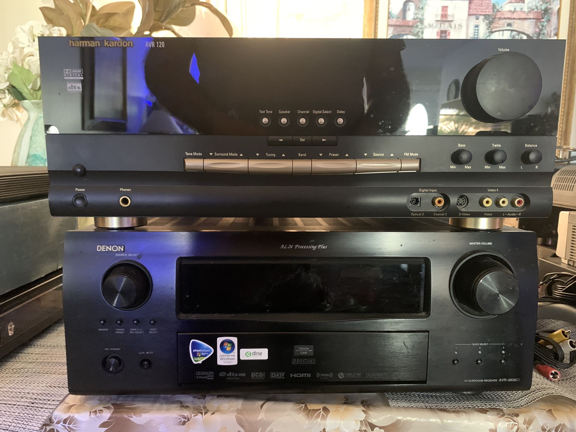 Audio Equipment, Cd Player , Cassette Player, Receiver 
