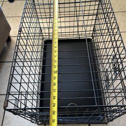 dog Cage 30 inches Long 21 inches high 19 inches Width 