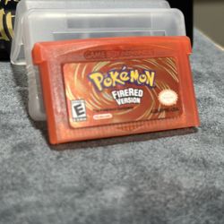 Pokemon Fire Red Version For Nintendo GBA