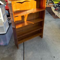 Solid Wood Bookshelf