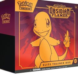 Obsidian Flames Elite Trainer Box. 