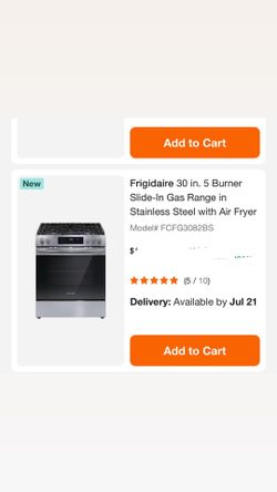 Brand new Frigidaire stove, dishwasher an over the top microwave