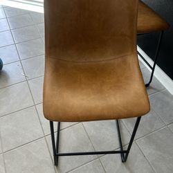 Leather Bar Stools 