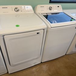 Samsung washing machine and gas dryer