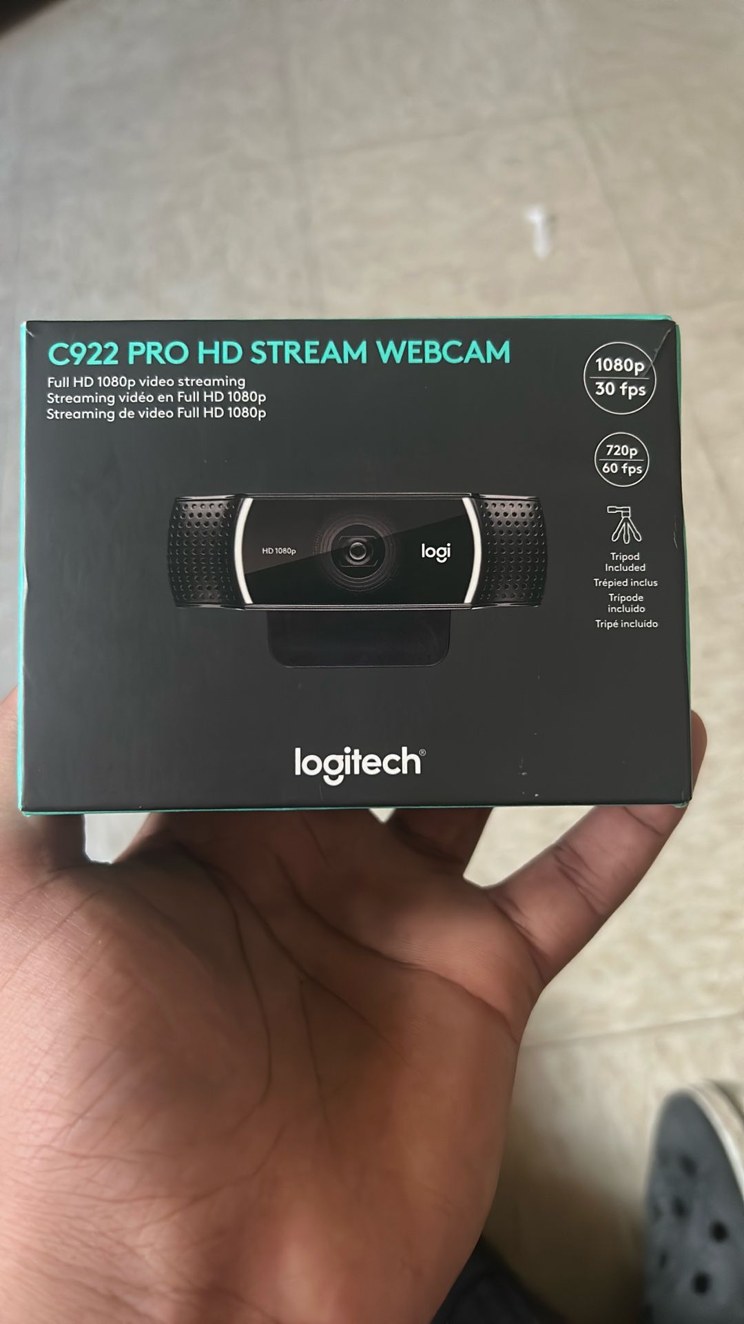 C922 Pro HD Stream Webcam