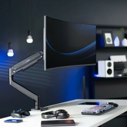 VIVO Mechanical Arm Monitor Desk Mount- New - $75