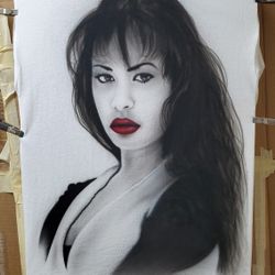 selena airbrush shirt