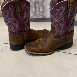 Girls Ariat Western Boots – US Size 2