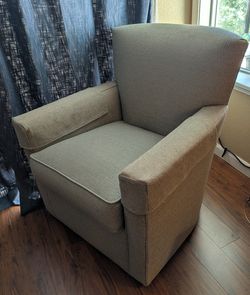 Spinning Ethan Allen Armchair