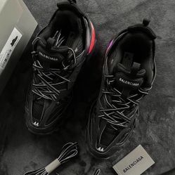 Balenciaga Men's Track LED Viscose Trainers