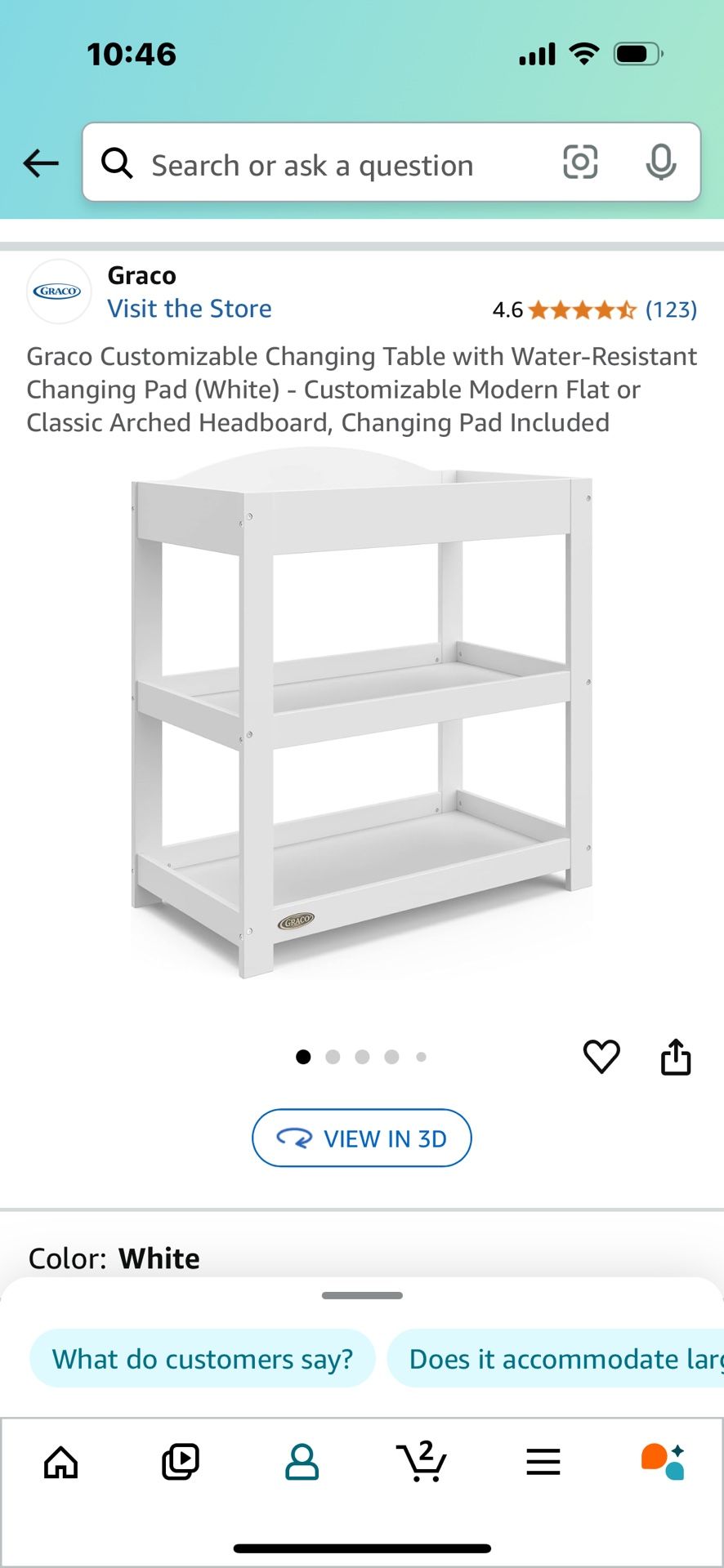 Graco Changing Table