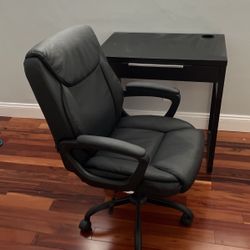 Desk And Office Chair