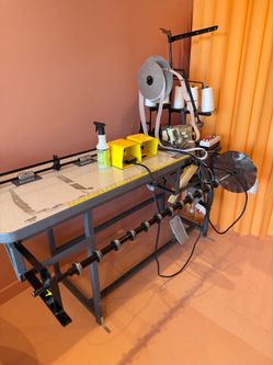 Yamato INDUSTRIAL surger SEWING machine great for heavy duty jobs!