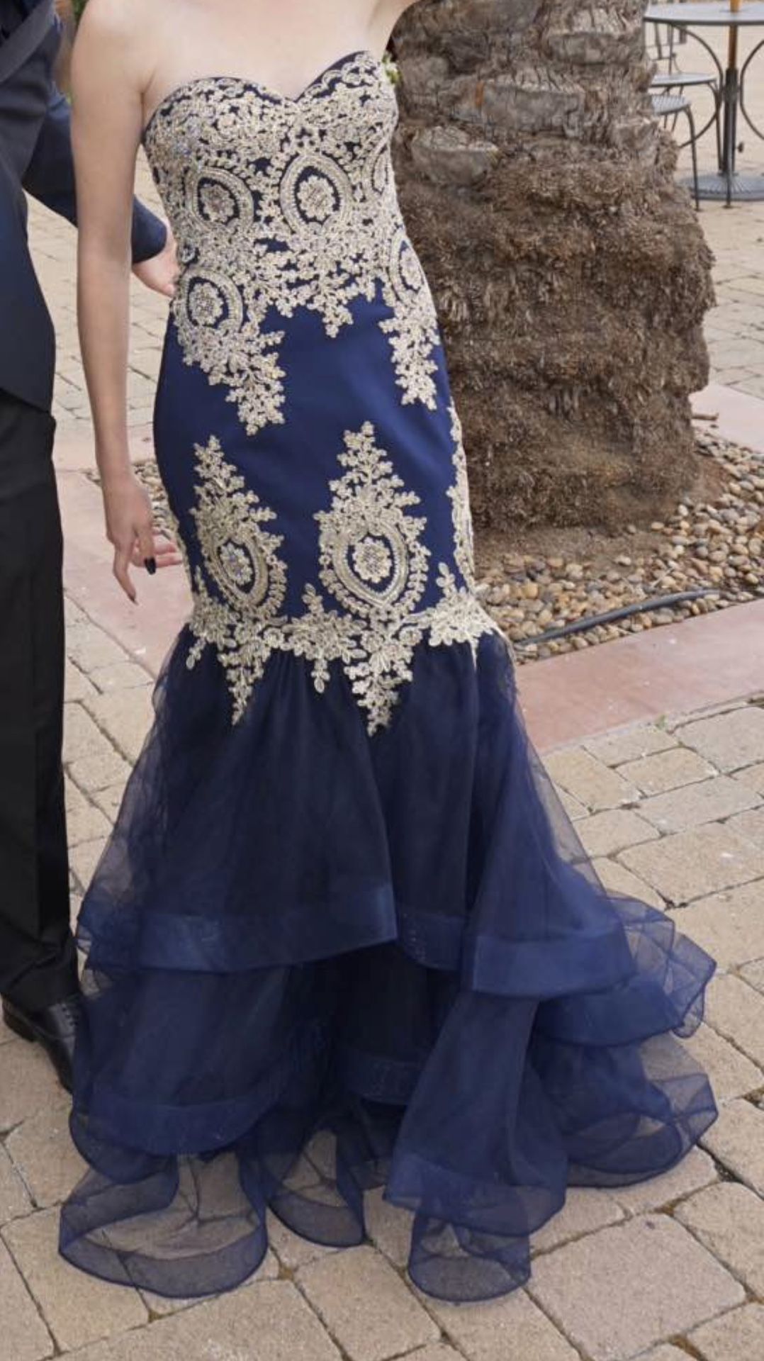 Navy blue Formal dress